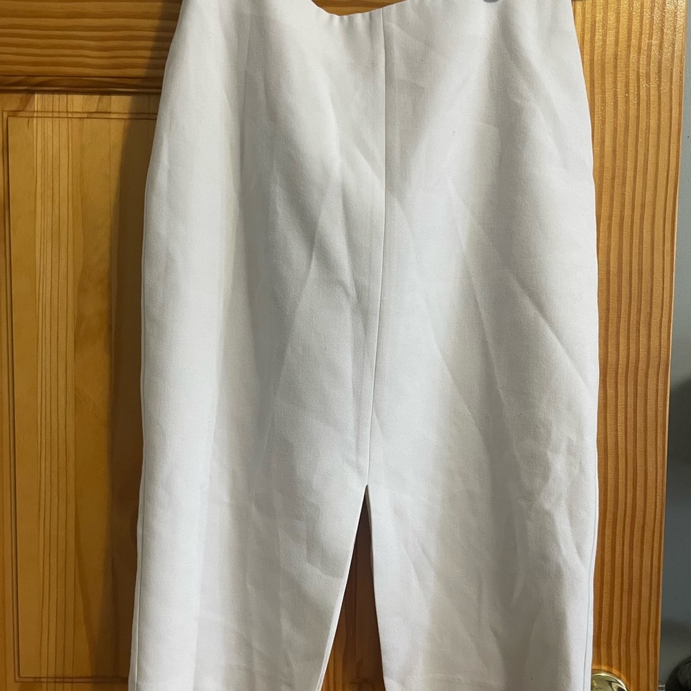 White skirt